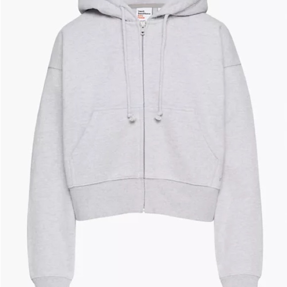 Aritzia Extra Fleece Boyfriend Boxy Zip Hoodie